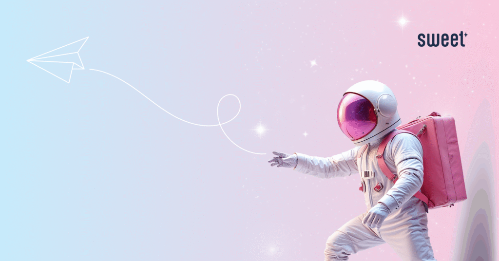 An abstract image of an astronaut finding new ways to write service proposals.